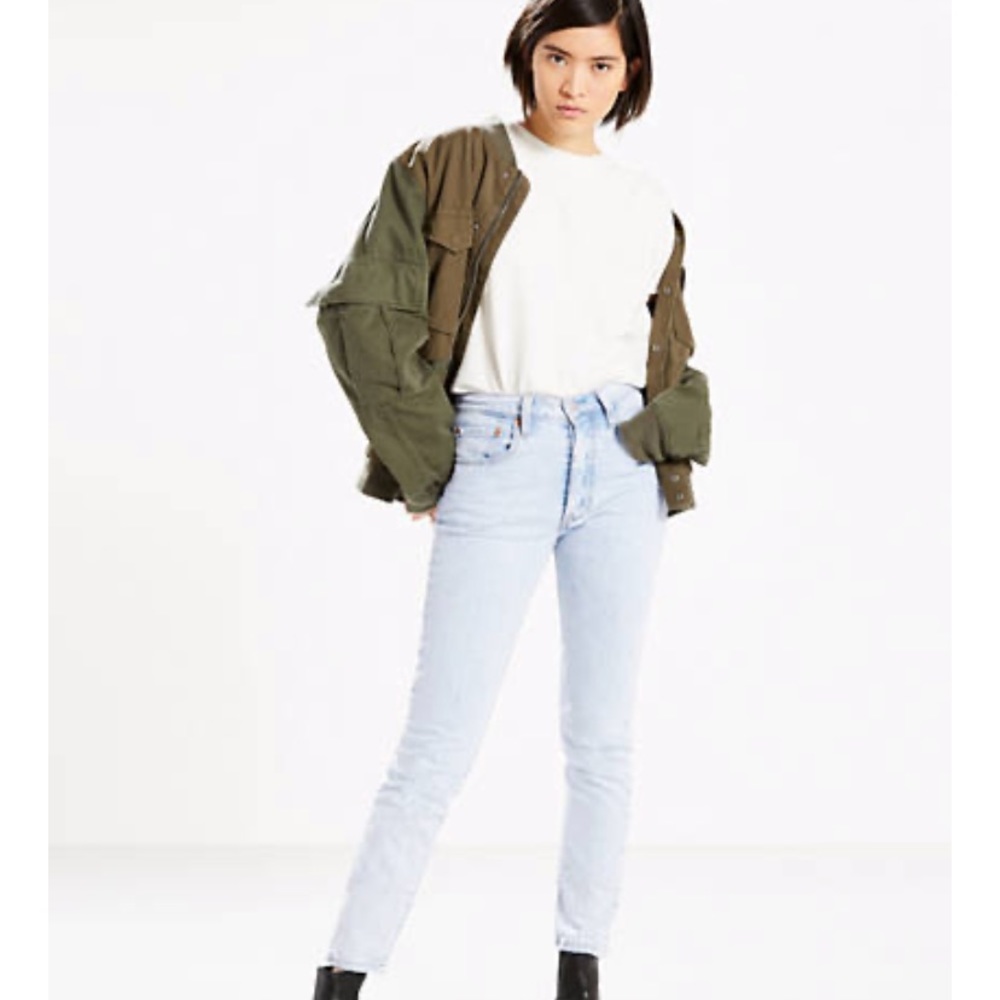 Levi’s 501 Stretch High Rise Skinny